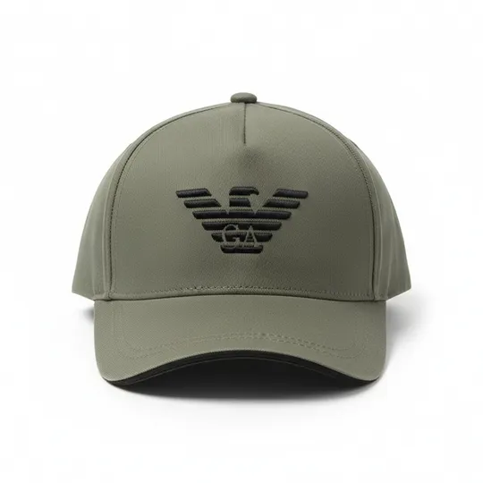 Emporio Armani Logo Baseball Cap Army Green