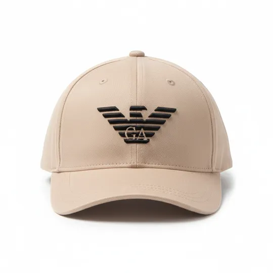 Emporio Armani Logo Baseball Cap Khaki