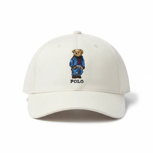Polo Ralph Lauren Polo Bear Twill Ball Cap White