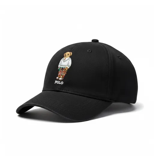 Polo Ralph Lauren Polo Bear Twill Ball Cap Black