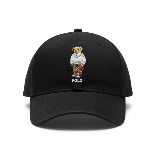 Polo Ralph Lauren Polo Bear Twill Ball Cap Black