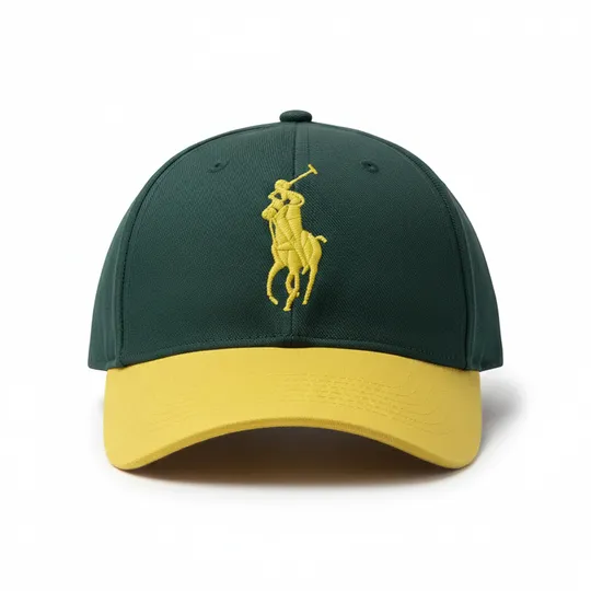 Polo Ralph Lauren Royalrider Green and Yellow
