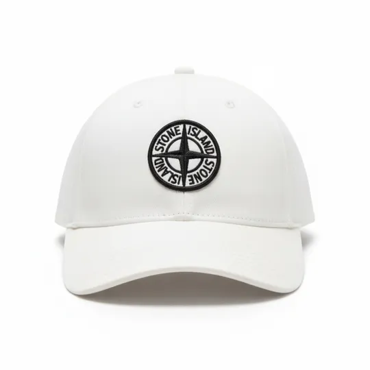 Stone Island Compass Cap White