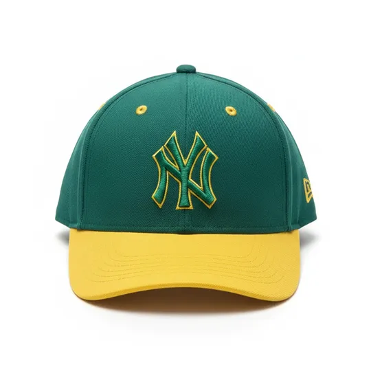 NY Yankees Heritage Cap Green With Yellow