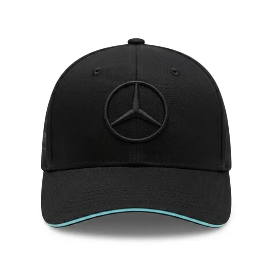 Mercedes AMG Petronas Formula One Cap Black with Black Logo