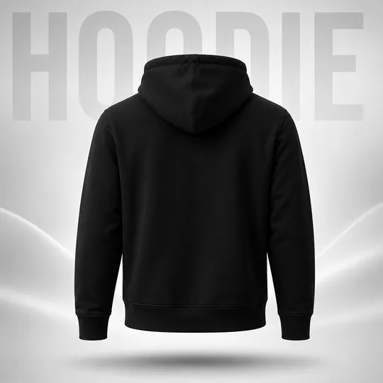 Adidas Essentials Fleece Big Logo Hoodie Black