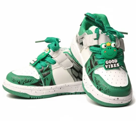 Lucky Green Mini Jordans for Kids