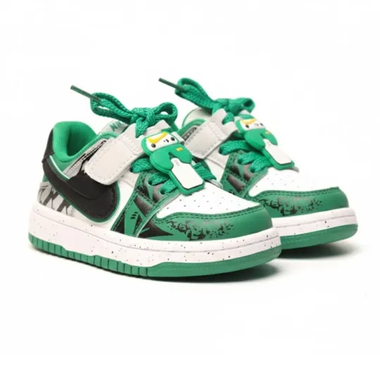 Lucky Green Mini Jordans for Kids