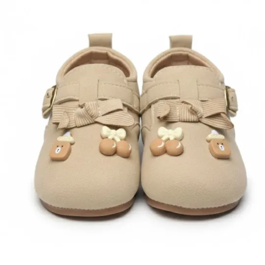 Cozy Steps Khaki Baby Shoes