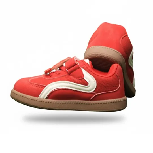 Firecracker Red Kids Sneakers