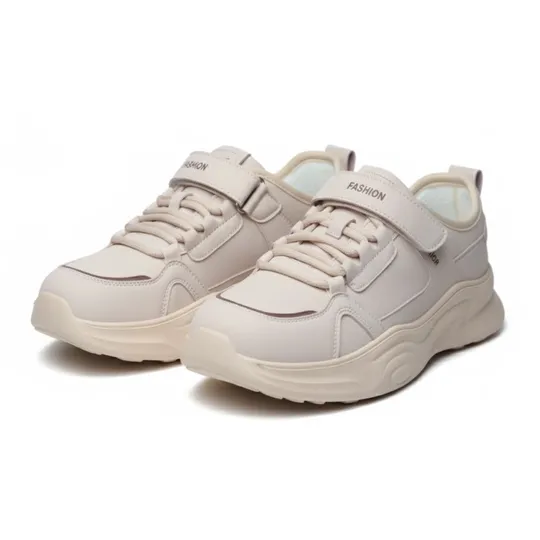 Warrior Flex Beige Sneakers for Girls