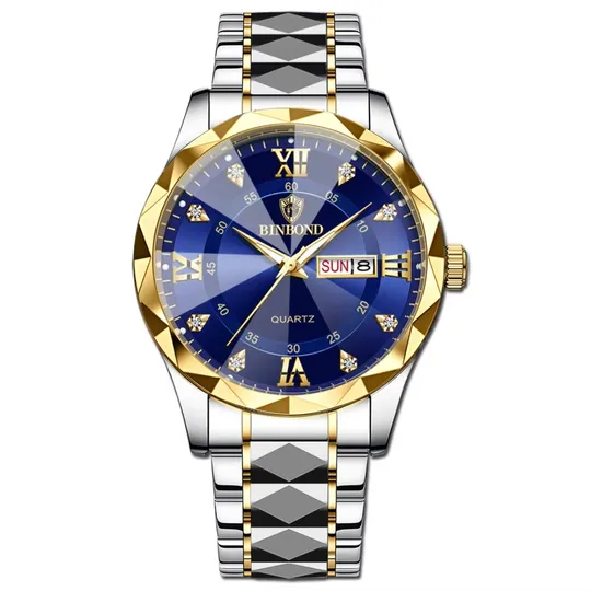Royal Blue Couple Watch Set