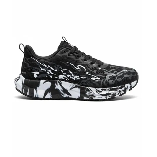Anta C202 6th Generation Gesang Flower Marathon Running Shoes – Black/White/Grey