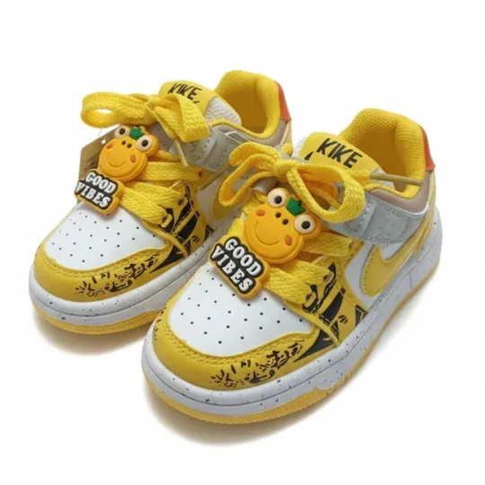 Sunny Buddy Yellow Sneakers For Kids