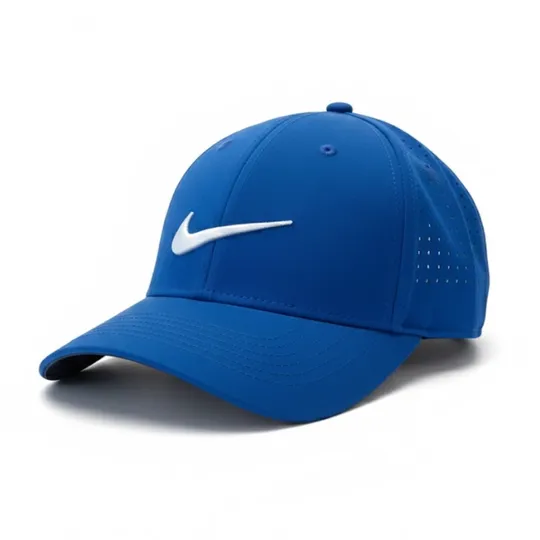 Nike AeroBill Élite Performance Cap – Royal Blue/White Logo