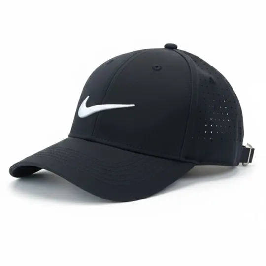 Nike AeroBill Élite ADV Cap – Black / White Logo