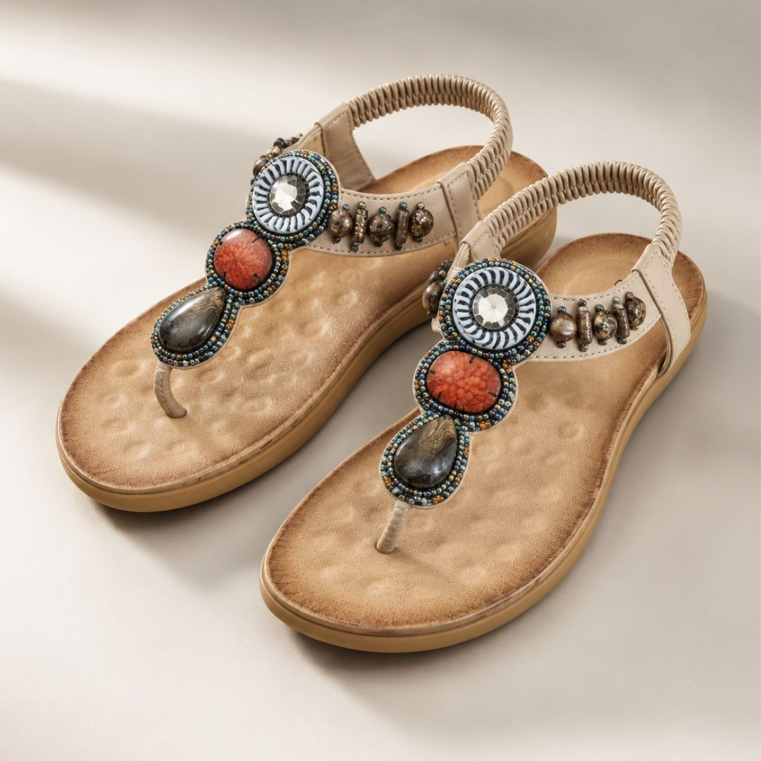 SIKETU Women’s Comfort Sandals - Beige