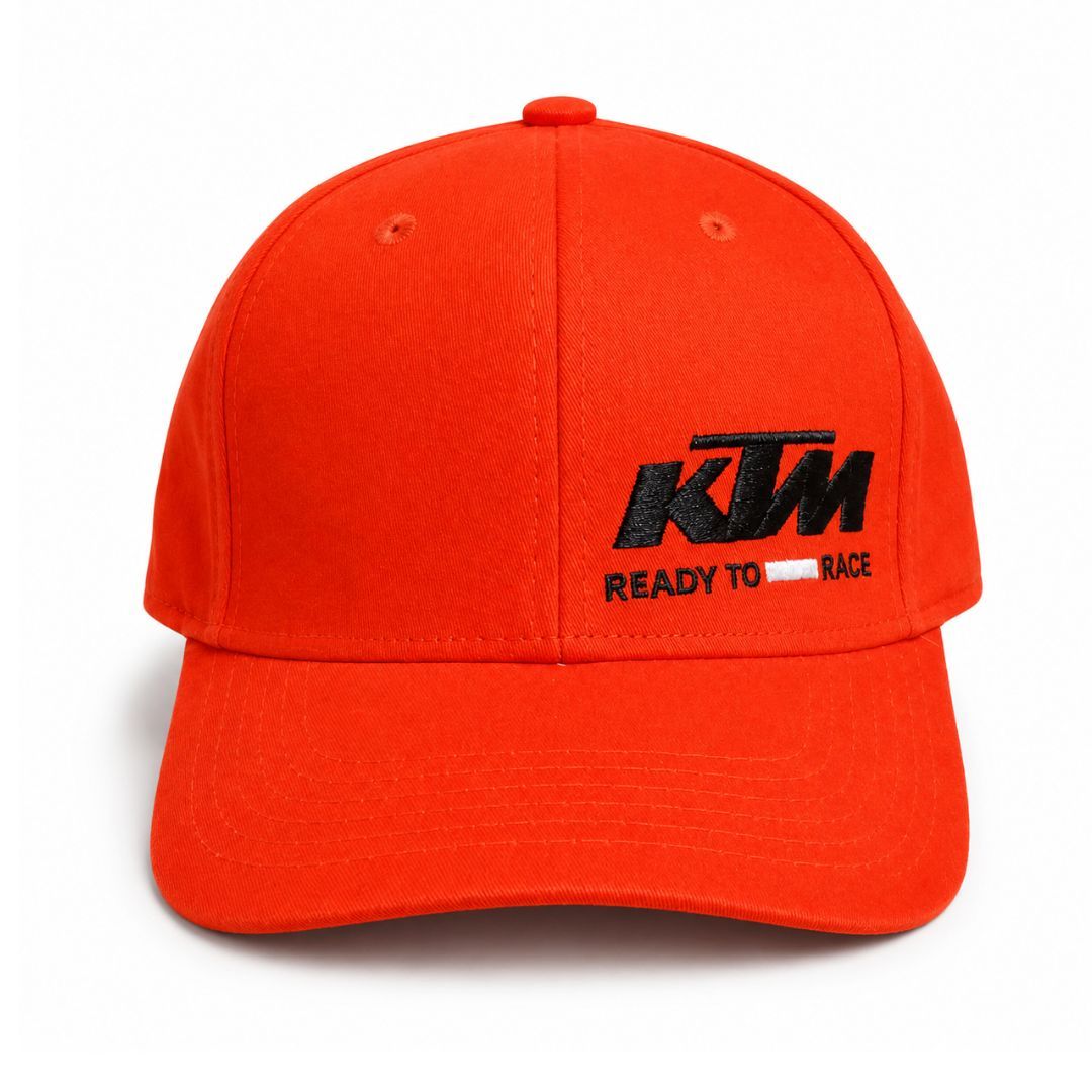 KTM Racing Team Orange Cap – Premium Ready To Race Snapback Hat