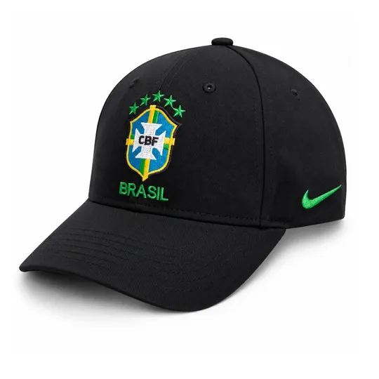 Brazil Black Sports Cap