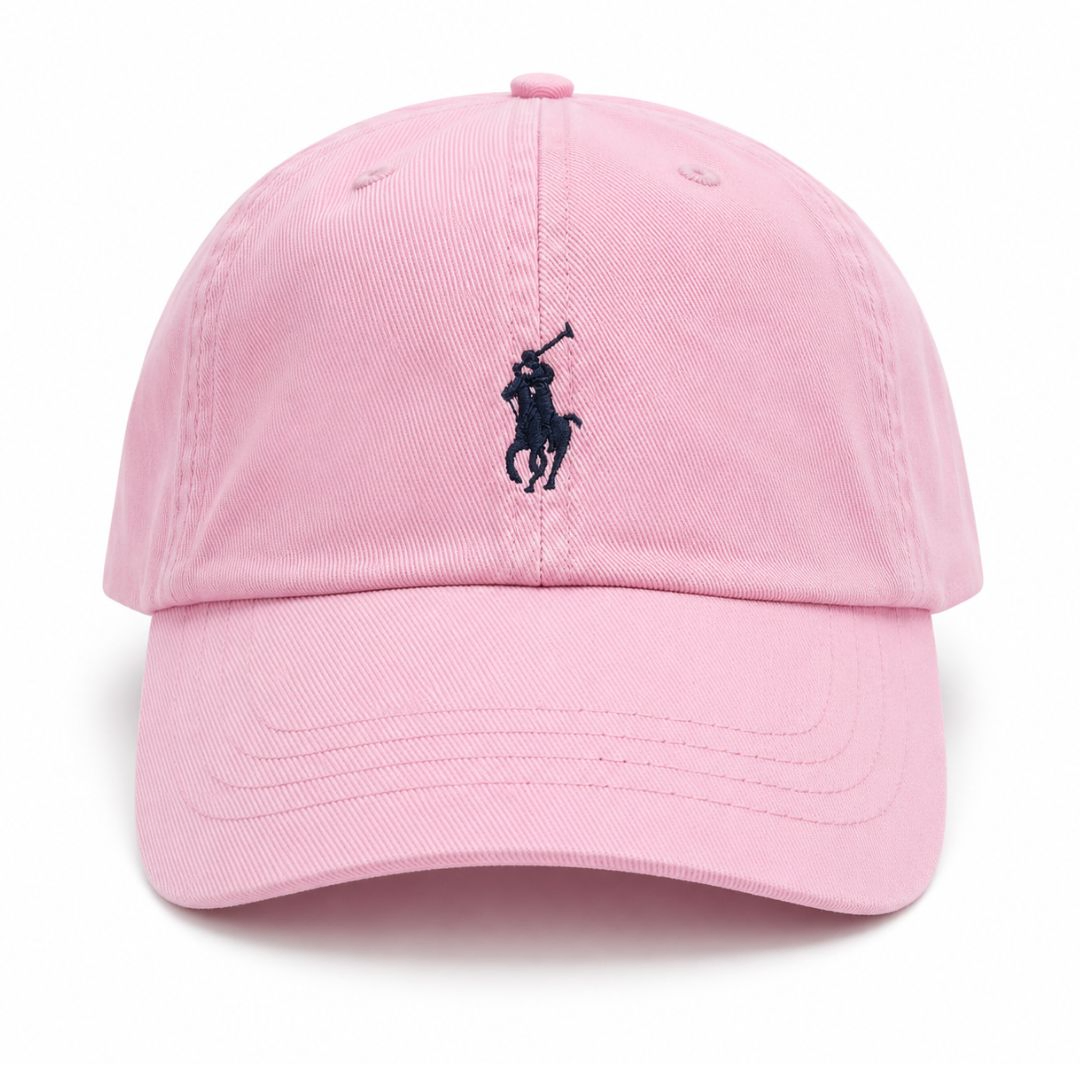 Polo Pink Cotton Cap