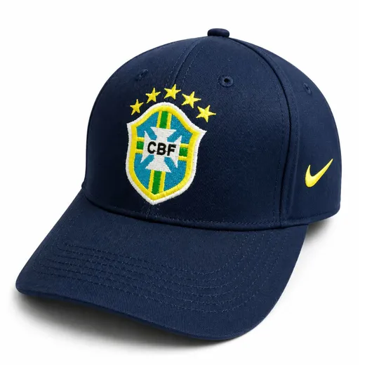 Brazil Navy Football Cap