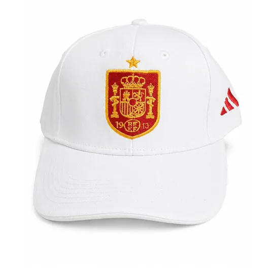 Spain White Football Cap