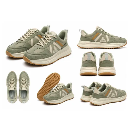 Warrior Men’s Olive Green Sneakers