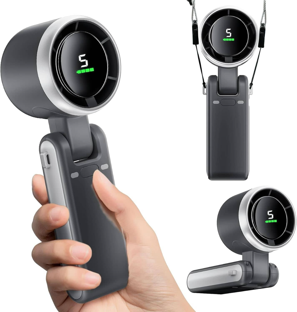 High Speed Handheld Portable Turbo Fan (3600 mAh)