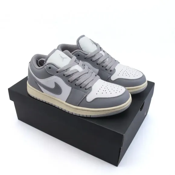 JORDAN 1 LOW VINTAGE GREY 1:1
