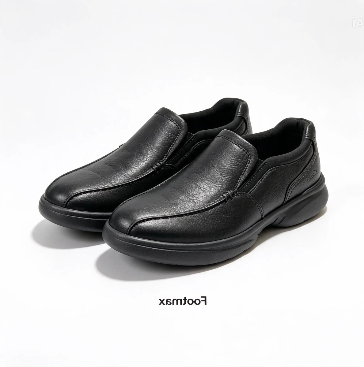 Men's Leather Slip-On Loafers – Comfort Sole Casual Shoes | STRYDE