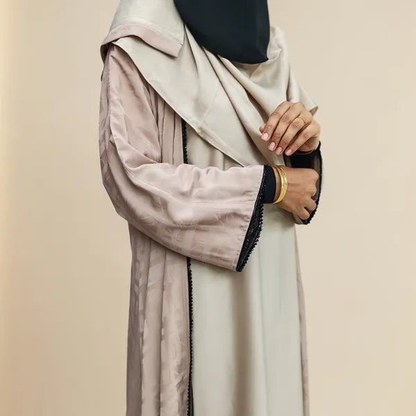 Dusty Pink Abaya