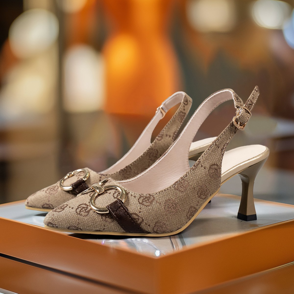 Golden Bloom Women’s Sandal