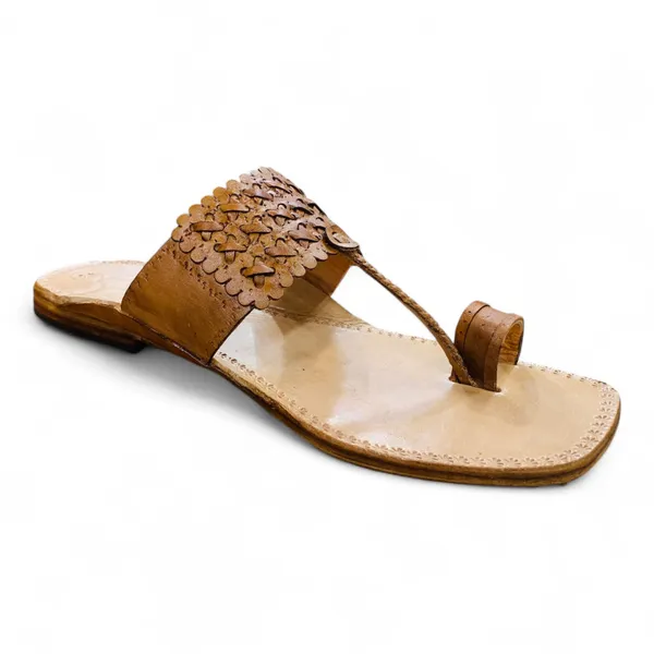 Handcrafted Rajasthani Tribal Mojari Juttis – Traditional Comfort