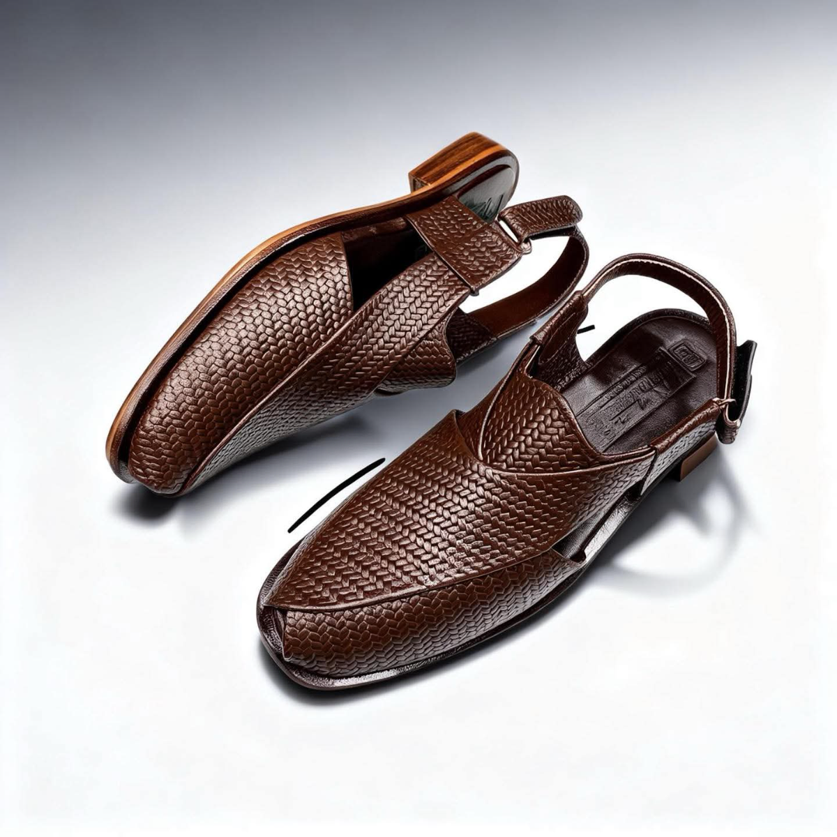 ঐতিহ্যবাহী কাবুলি কারুকার্য এবং উন্নত মানের লেদারের মিশ্রণে তৈরি এই স্যান্ডেল