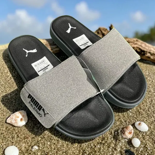 Puma Palermo Slide Sandals Branded Summer Comfort