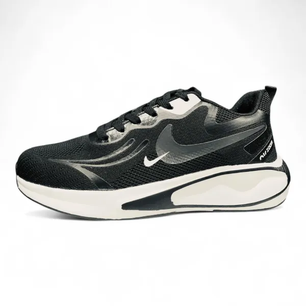 Black & Neon Green Nike Running Shoe