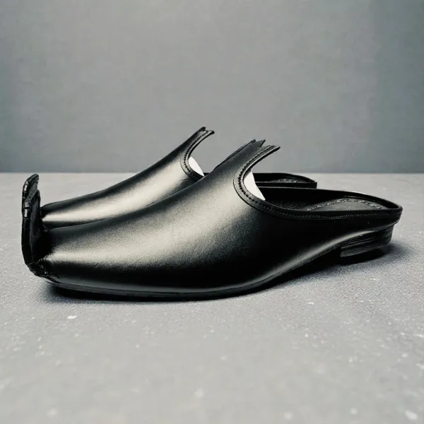 Brown Leather Peshawari Chappal Traditional Craft & Rugged Sole