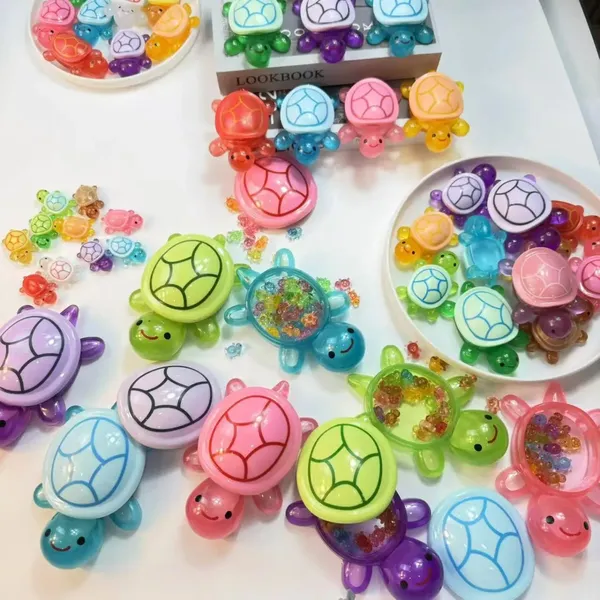 Mini Luminous Turtles Glow in the Dark (10 Pc)