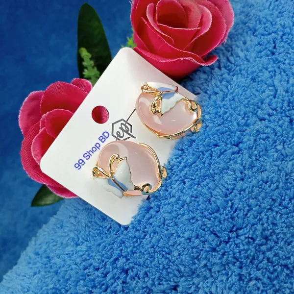 Stainless Steel Butterfly Stud Earring