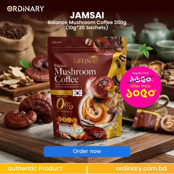 Jamsai Balance Mushroom Coffee 200g (10g*20 Sachets)