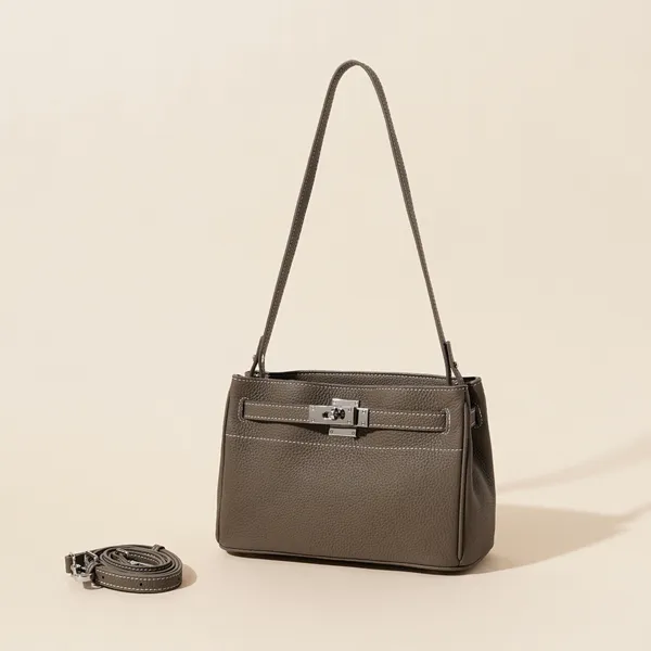 New vintage buckle underarm bag