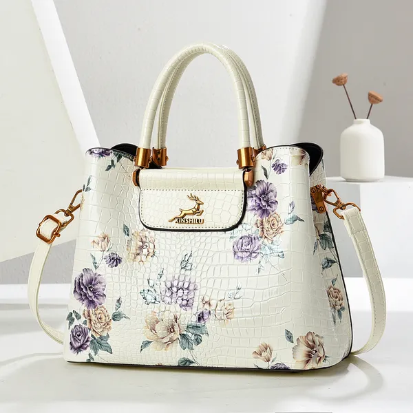 Fashion Printed Large-Capacity Shoulder Bag