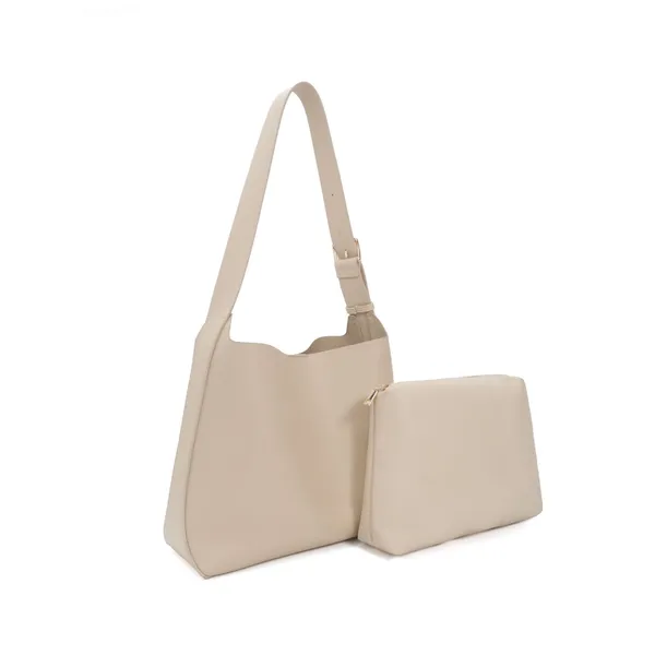 Single Shoulder Diagonal Bucket Bag