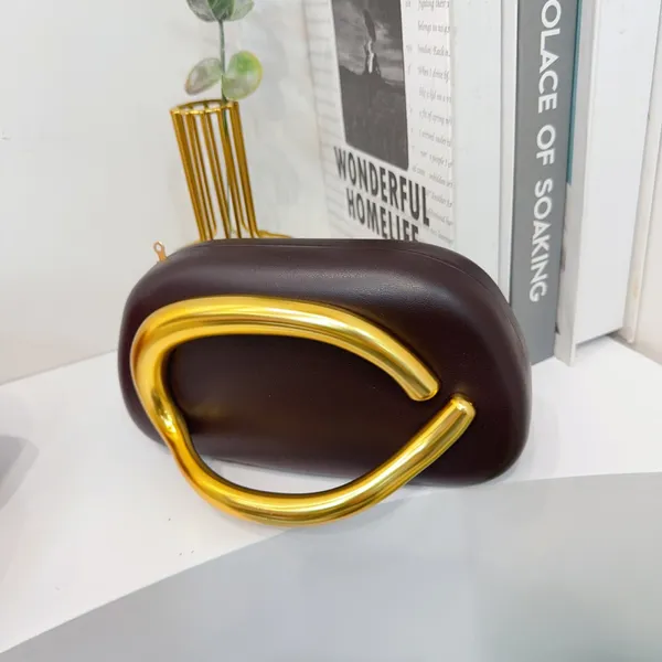  Trendy Classic Round Box Clutch Bag