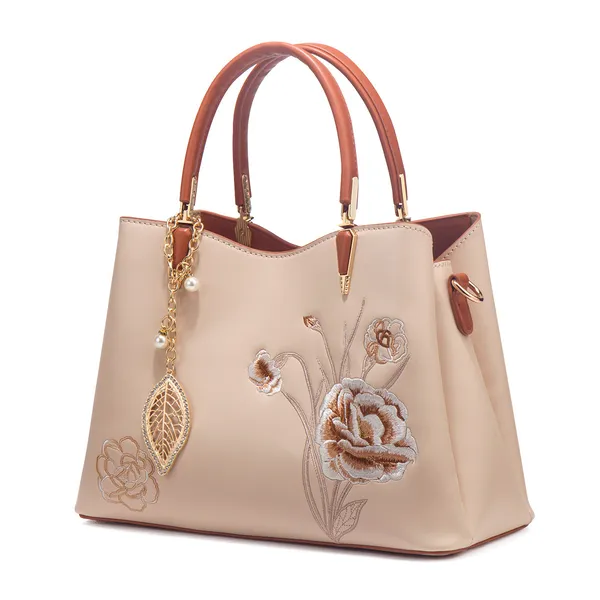 Embroidery Large Capacity Portable Ladieswear's Bag