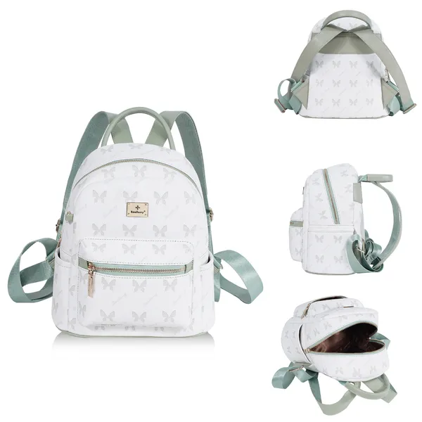 Butterfly Print, Lightweight School Bag 