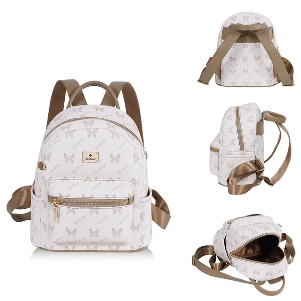 Butterfly Print, Lightweight School Bag 