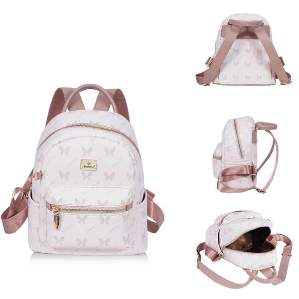 Butterfly Print, Lightweight School Bag 