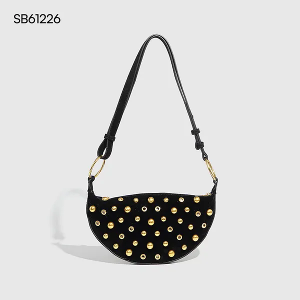 Double Shoulder Strap Casual Underarm Bag