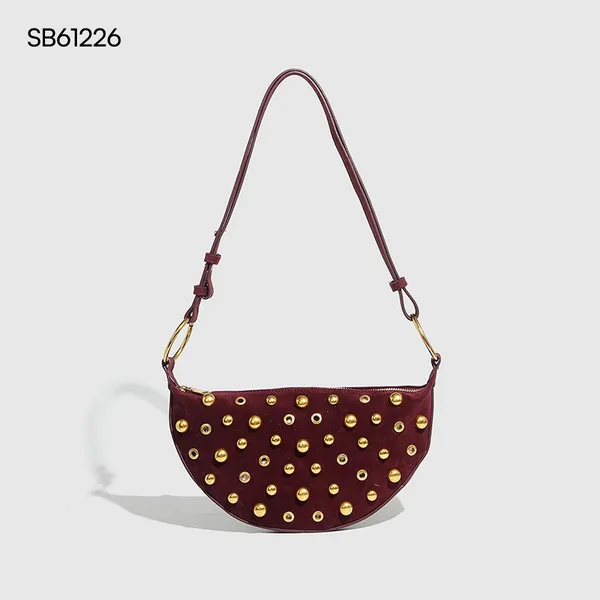 Double Shoulder Strap Casual Underarm Bag